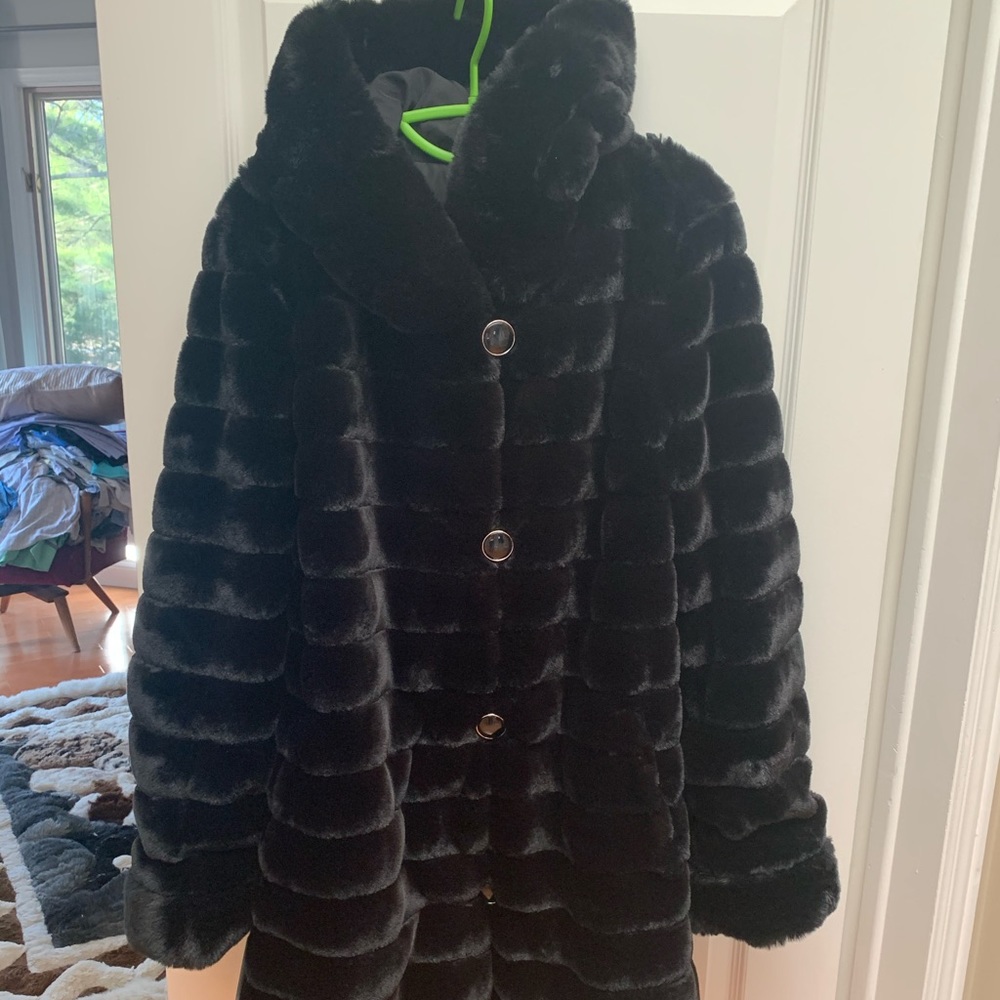 Black Fur Jacket